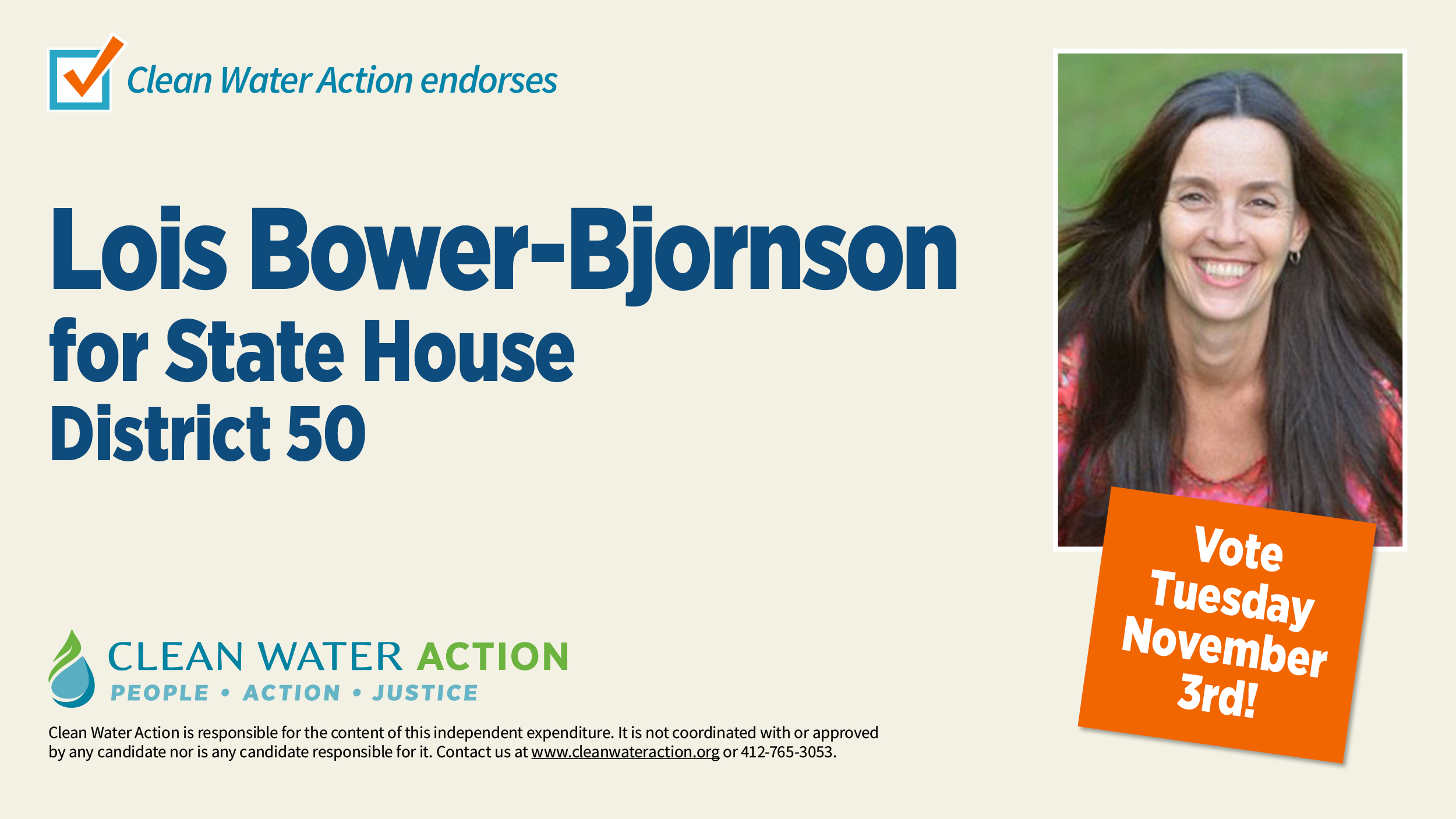 Lois Bower-Bjornson for State House, District 50
