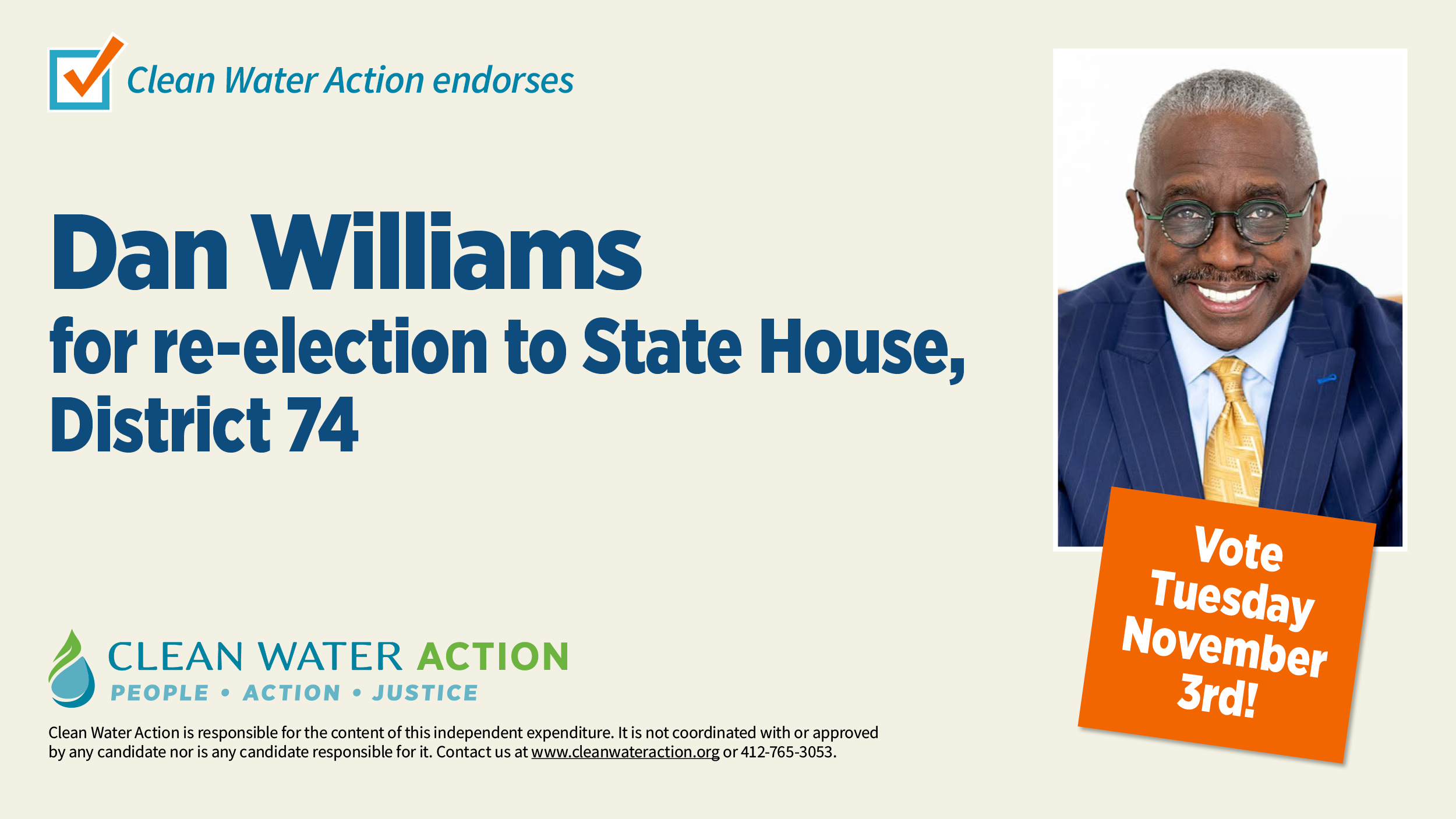 Dan Williams, State House, Dist 78