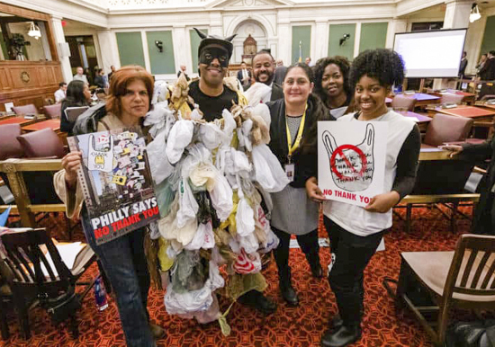 Bag Ban supporters